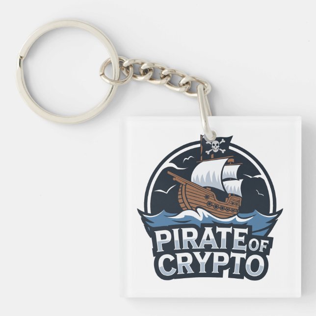 Porte-clés Pirate of Crypto (Devant)