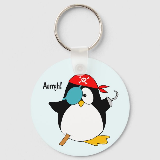 Porte-clés Pirate Penguin (Recto)