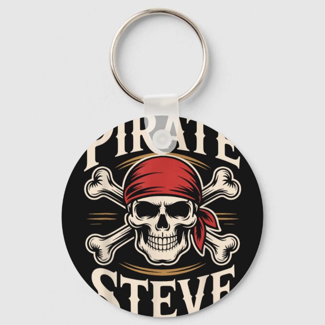 Porte-clés Pirate Steve  (Recto)