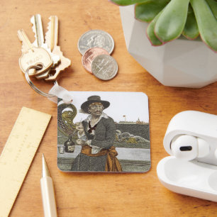 Porte-clés Pirates d'antan, Kidd sur le pont de la galère de 