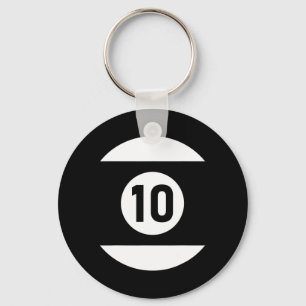 Porte-clés Piscine Ll 10 Matching Billiards Cadeau Easy Hallo