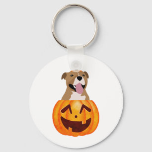 Porte-clés Pitbull Halloween