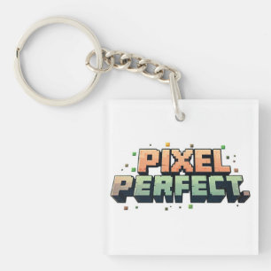 Porte-clés Pixel parfait