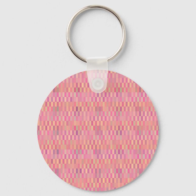 Porte-clés Pixels roses (Recto)