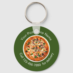 Porte-clés Pizza Restaurant Italien Porte - clés promotionnel