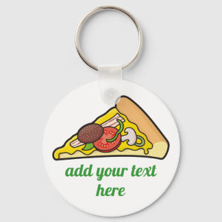 Porte-clés Pizza slice