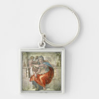 Plafond de chapelle de Sistine : Sibylle Delphic