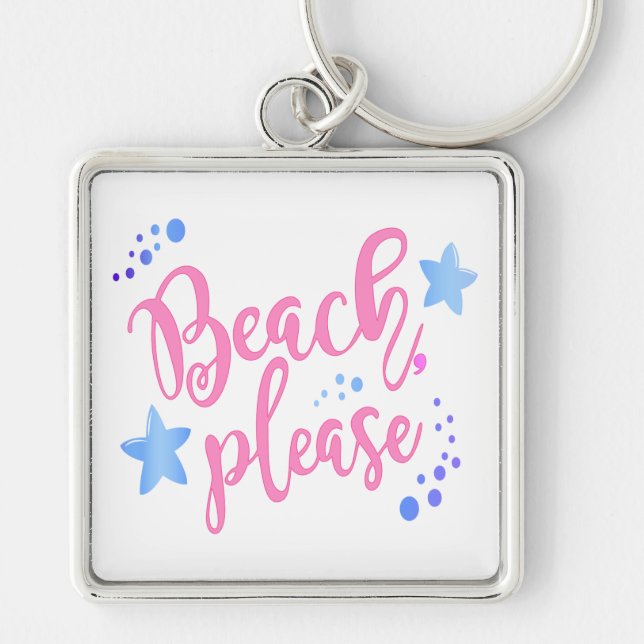 Porte-clés Plage (Devant)