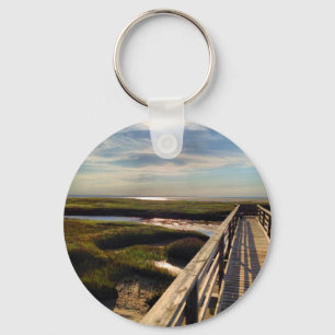 Porte-clés Plage de gris sur Cape Cod