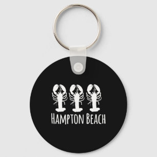 Porte-clés Plage de Hampton New Hampshire Homard Côtière