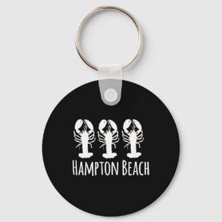 Porte-clés Plage de Hampton New Hampshire Homard Côtière