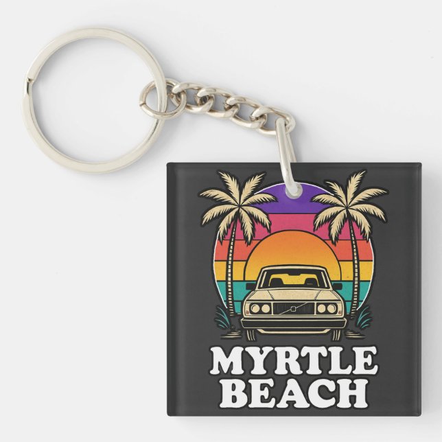 Porte-clés Plage de Myrtle (Devant)