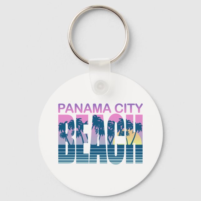 Porte-clés Plage de Panama City (Recto)