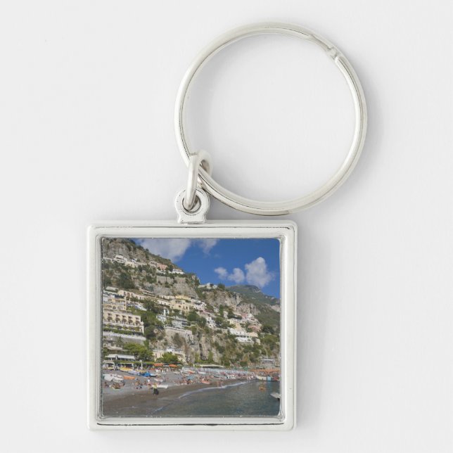 Porte-clés Plage de Positano, Campanie, Italie (Devant)