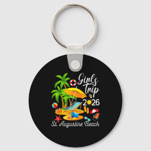 Porte-clés Plage de St. augustine floride été tropical filles
