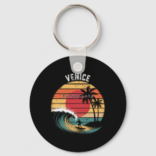 Porte-clés Plage de Venice California Surf 