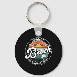 Porte-clés Plage Orange Alabama Drôle de vacances d'été Alaba