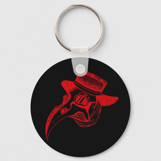 Porte-clés Plague Doc (Recto)
