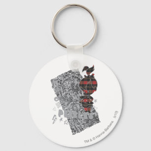 Porte-clés Plaid de punk de PEBBLES™