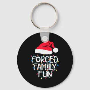 Porte-clés Plaisir de famille forcé Sarcasme de Noël Drôle Ho