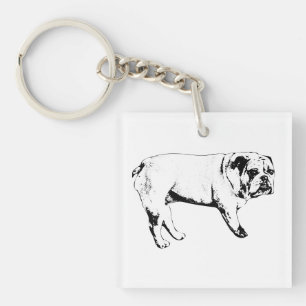 Porte-clés Plan Porte - clé Bulldog