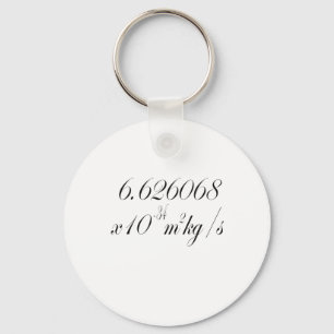 Porte-clés Planck constant