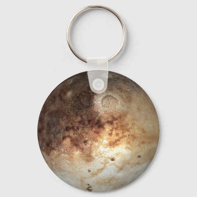 Porte-clés PLANET PLUTO (système solaire) ~ (Recto)