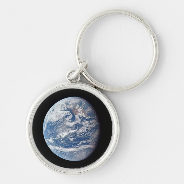 Porte-clés Planète Terre Prise Par L'Équipage Apollo 11. (Devant)