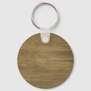 Porte-clés plaque de métal sale rivetée d'or