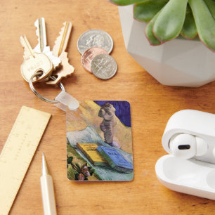 Porte-clés Plaster Statuette Rose et romans Vincent van Gogh