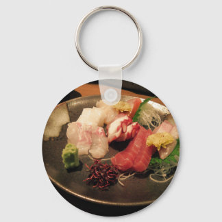 Porte-clés Plate Wasabi Japon Sushi Power Poisson Asie
