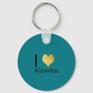 Porte-clés Playfully Elegant I Heart Kizomba