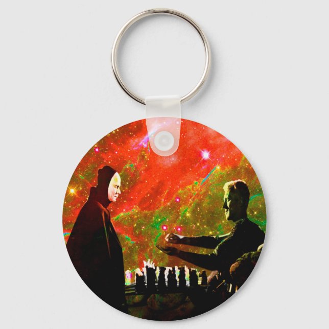 Porte-clés Playing Chess with Death (Recto)