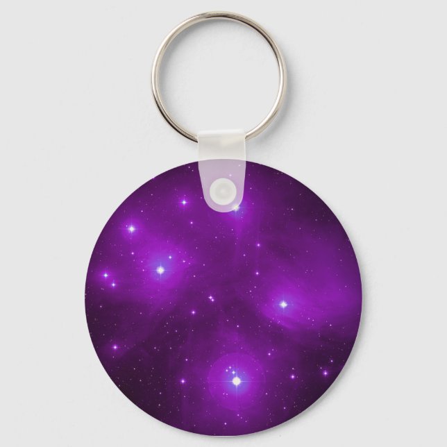 Porte-clés Pléiades en Porte - clé violet (Recto)