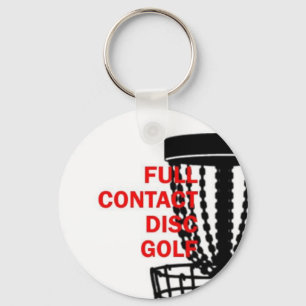 Porte-clés Plein porte - clé de golf de disque de contact
