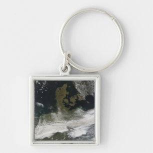 Porte-clés Plume de cendre du volcan 2 d'Eyjafjallajokull