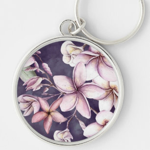 Porte-clés Plumeria Hawaiian Moonlight