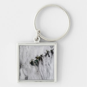 Porte-clés Plumes de volcan d'Okmok, îles Aléutes