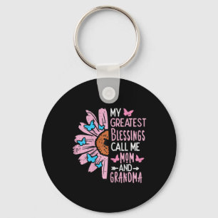 Porte-clés Plus grandes bénédictions Appelez-Moi Maman Grand-