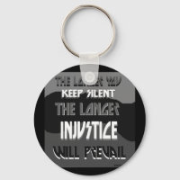 Plus longtemps vous gardez le Porte - clé silencie