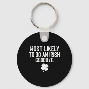 Porte-clés Plus susceptible de faire un au revoir à l'irlanda