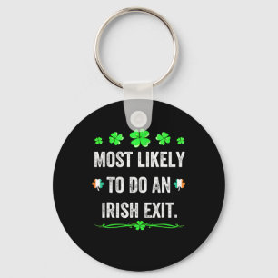 Porte-clés Plus Susceptible De Faire Une Sortie Irlandaise St
