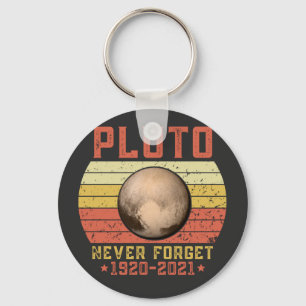 Porte-clés pluto N'OUBLIEZ JAMAIS