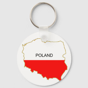Porte-clés Png polonais de carte