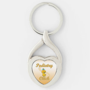 Porte-clés Podiatry chick