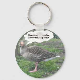 Porte-clés Poème Citation Canard Par Ladee Basset