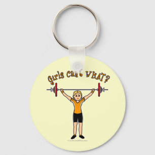 Porte-clés Poids Lifter (Blonde)