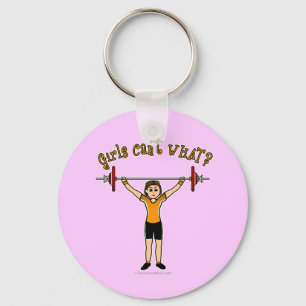 Porte-clés Poids Lifter (léger)