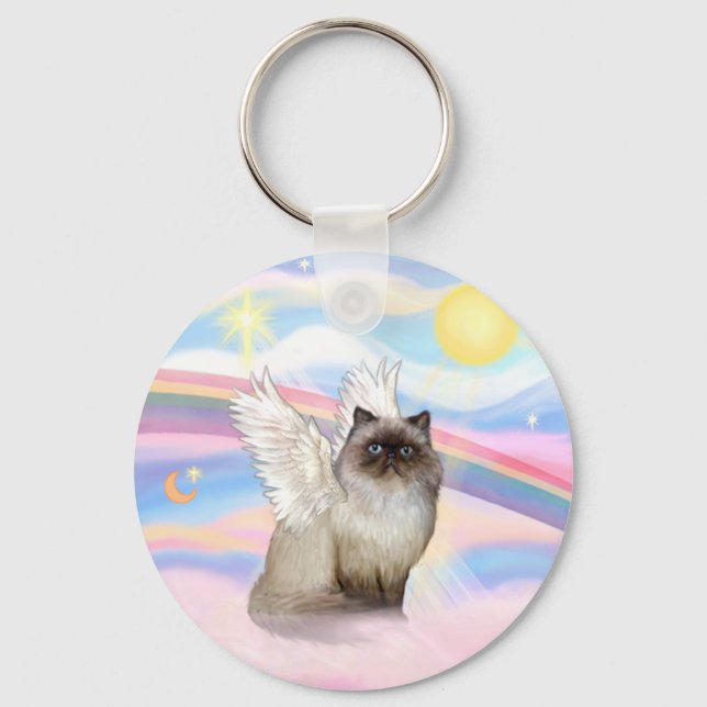 Porte-clés Point Chocolat Himalaya Chat Angel (Recto)
