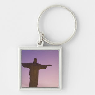 Porte-clés Point de vue, statue du Christ à Corcovado, 704